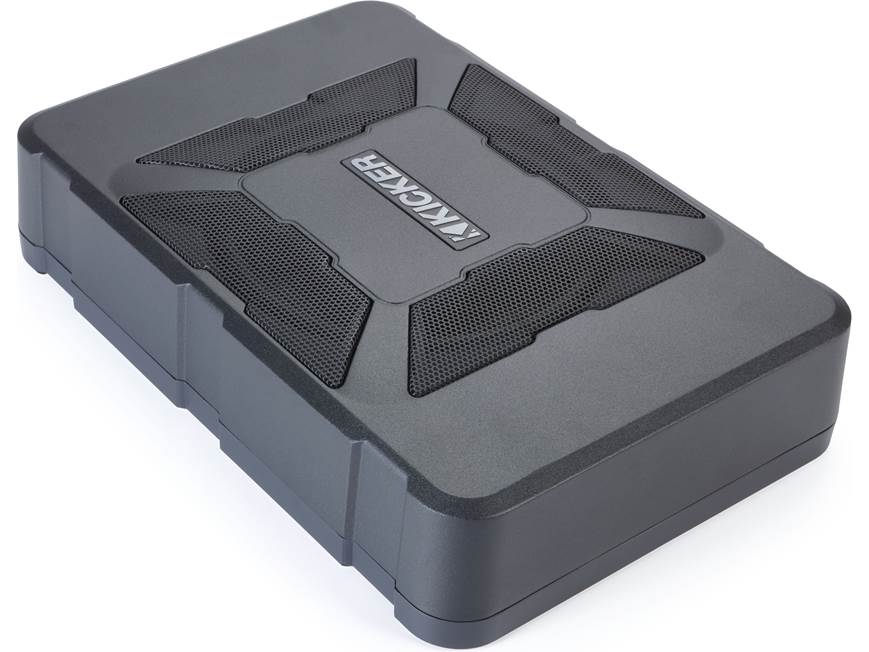 Kicker 51HS8 Hideaway™ compact powered subwoofer with 8