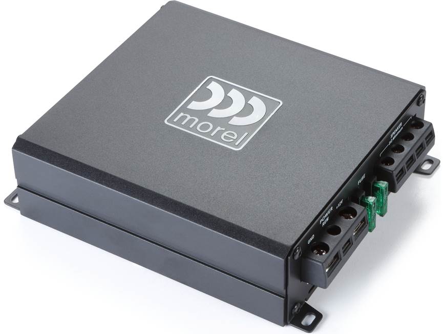 Morel MPD 1.500 MPD Series mono subwoofer amplifier — 550 watts