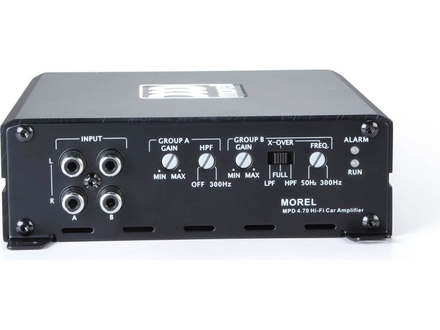 Morel MPD 4.70 MPD Series 4-channel car amplifier — 70 watts RMS x
