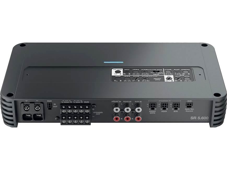 Audison SR 5.600 SR 5-channel car amplifier — 75 watts RMS x 4 at