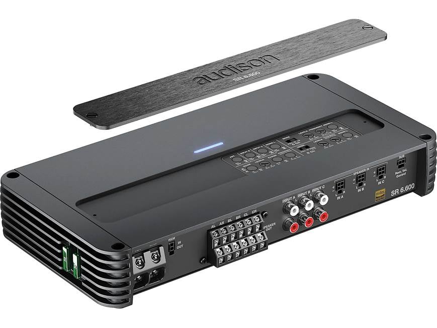 audison SR 4.500 4チャンネルアンプ Audison SR 6.600 SR 6-channel car amplifier — 85 watts RMS x 4 at