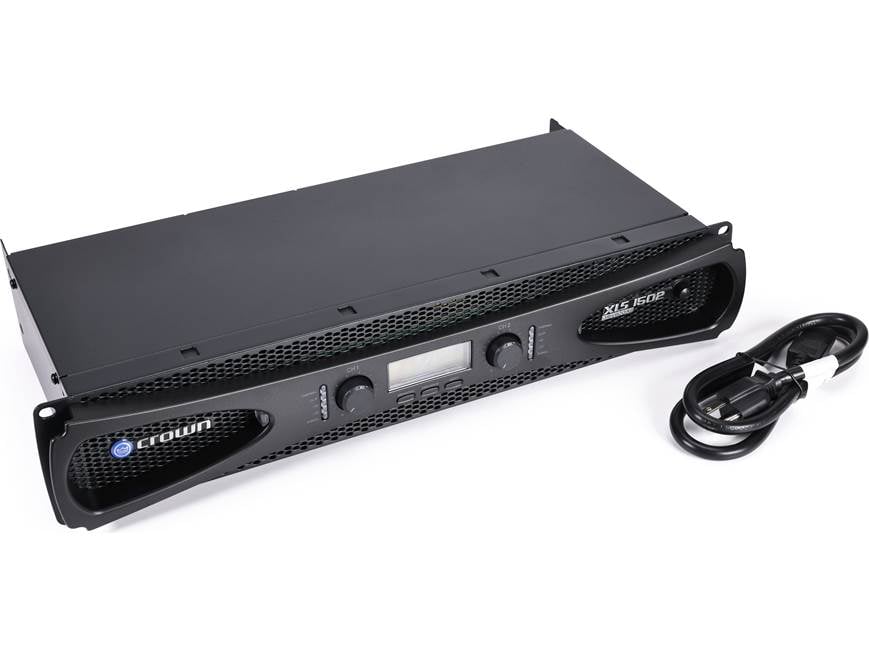 Crown XLS 1502 DriveCore™ 2 Series power amplifier — 300W x 2 at 8