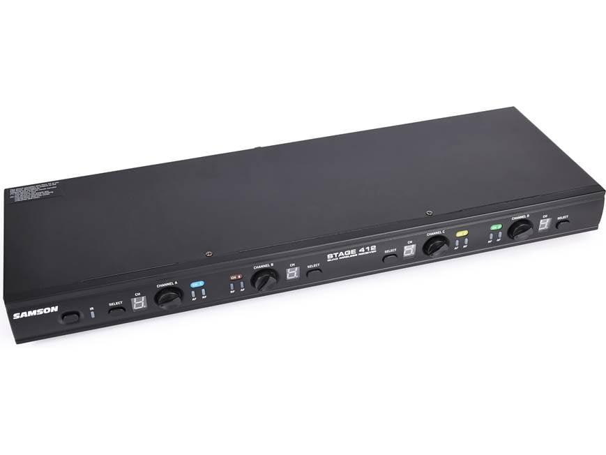 Samson Stage 412 Wireless quad-channel VHF system with 4