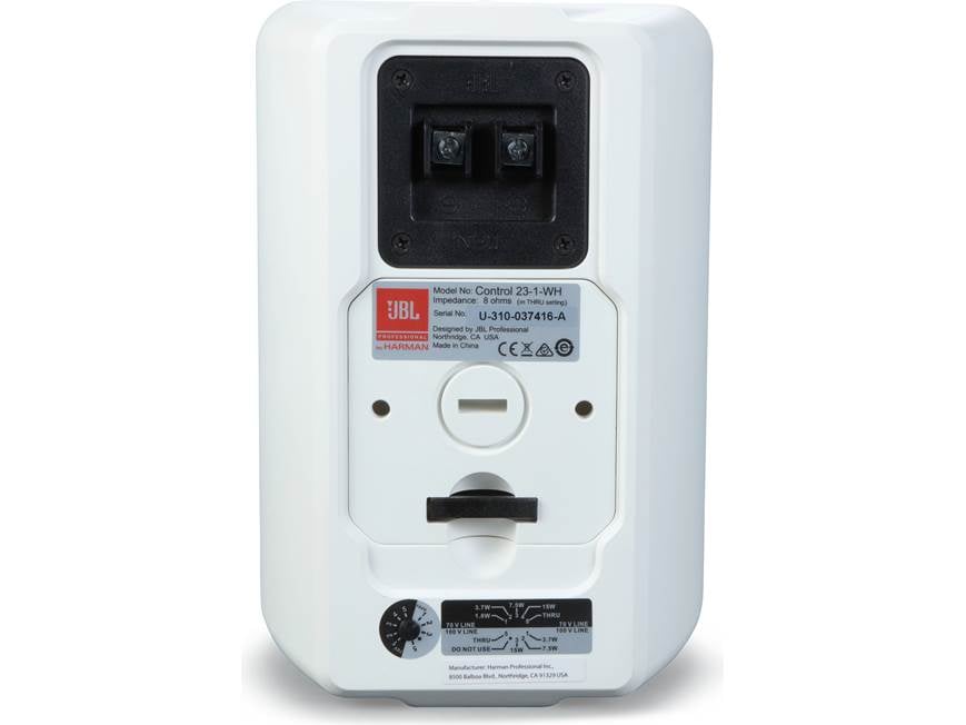 JBL Control 23-1 (White) 3