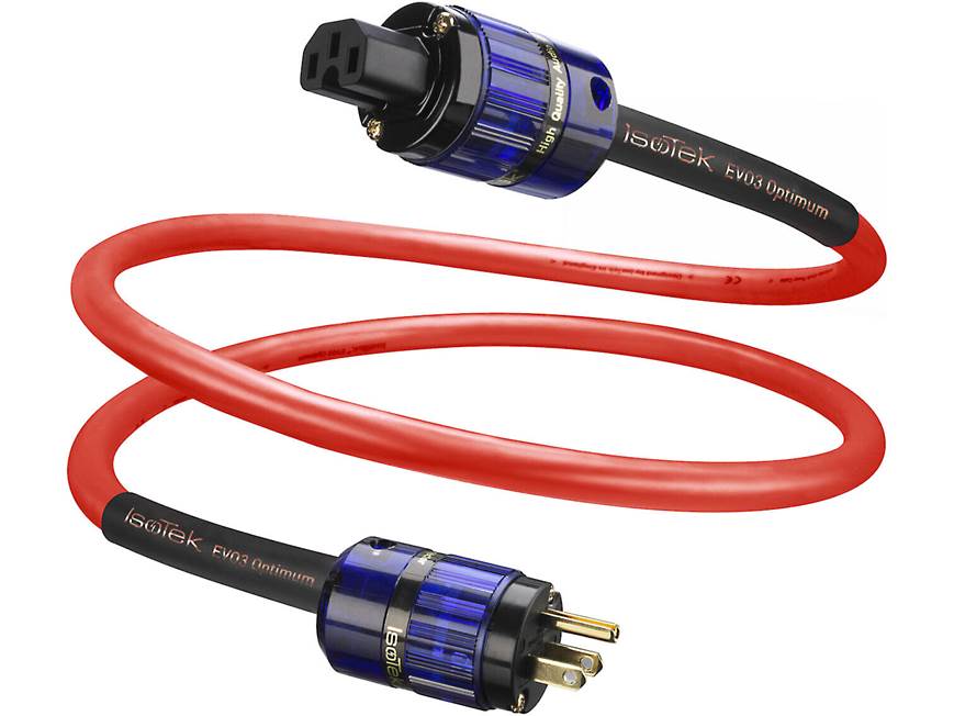 IsoTek EVO3 Optimum (C15) 2-meter audiophile-grade AC power cable