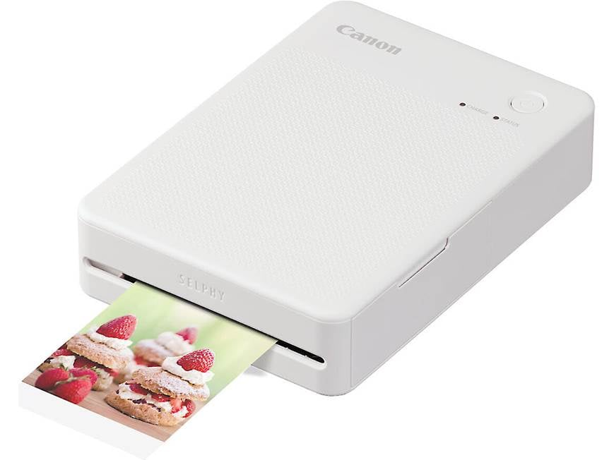 Canon SELPHY Square QX20 (White) Portable battery powered photo
