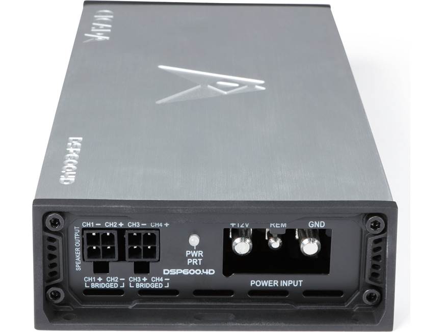 Cicada Audio DSP600.4D 4-channel motorcycle amplifier with digital