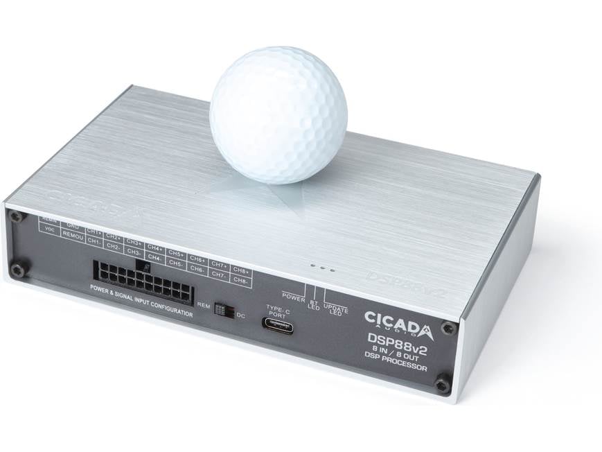 Cicada Audio DSP88v2 8-channel digital signal processor at Crutchfield