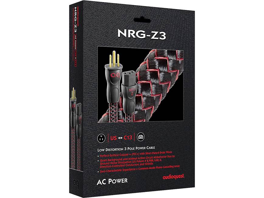 AudioQuest NRG-Z3 (3 meters/9.8 feet) High-performance AC power