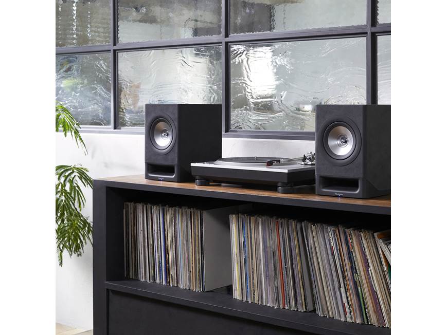 Technics SC-CX700 (Charcoal Black) Powered stereo speakers with Wi