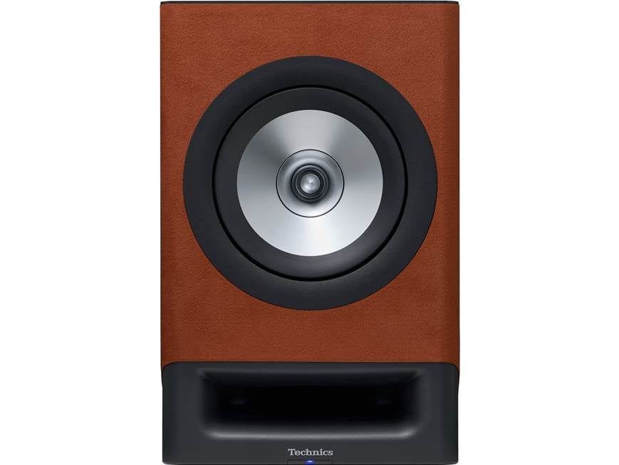 Technics SC-CX700 (Terracotta Brown) Powered stereo speakers with