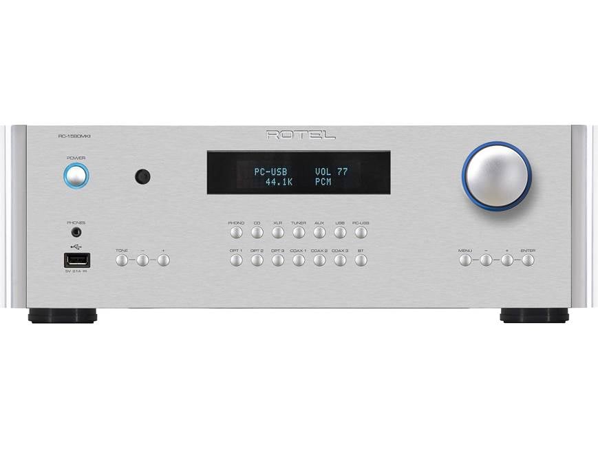 Rotel RC-1590 MKII (Silver) Stereo preamplifier with built-in DAC
