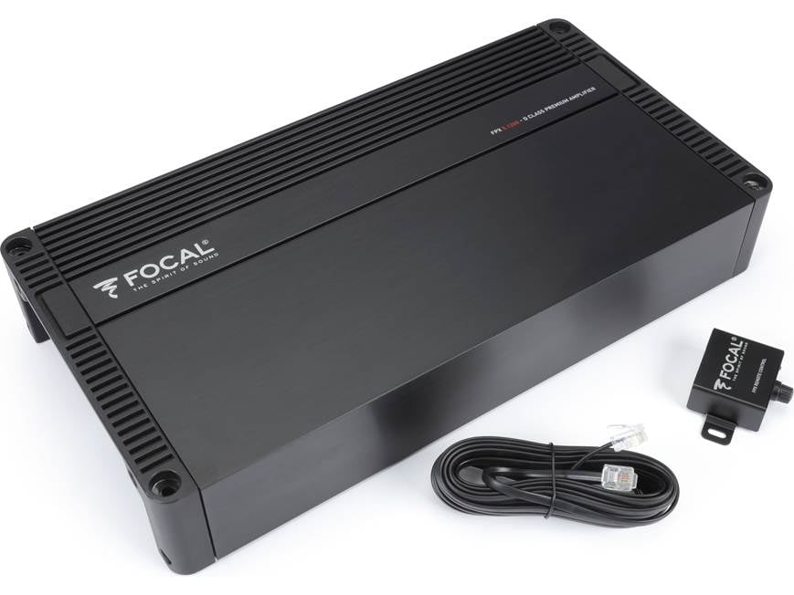 Focal FPX 5.1200 5-channel car amplifier — 75 watts RMS x 4 at 4