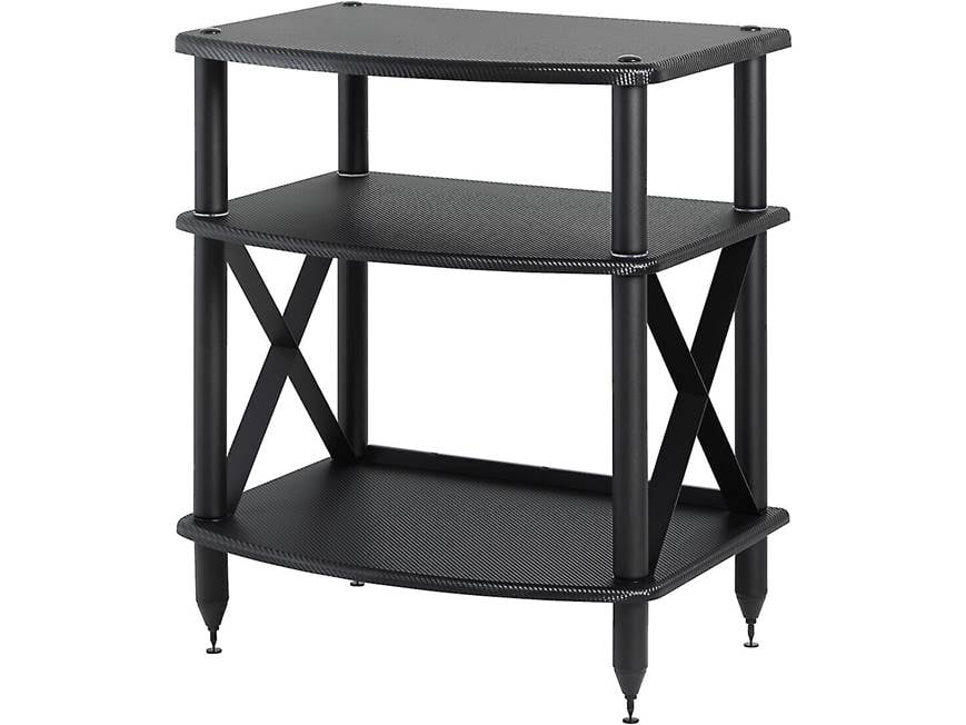 Pangea Audio Vulcan Turntable Stand (Carbon Fiber) 3-shelf audio