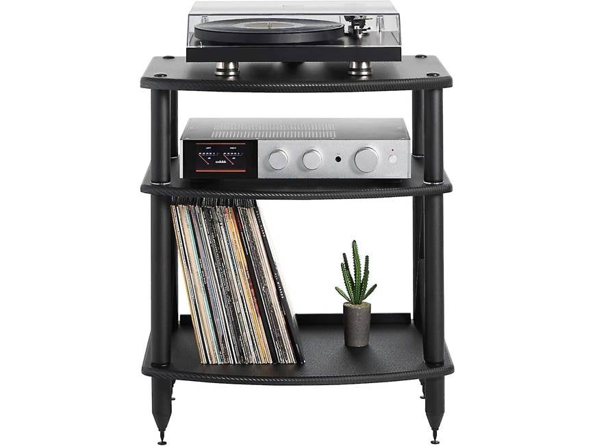 Pangea Audio Vulcan Turntable Stand (Carbon Fiber) 3-shelf audio