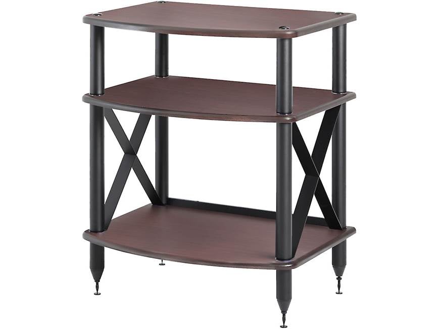 Pangea Audio Vulcan Turntable Stand (Espresso) 3-shelf audio stand