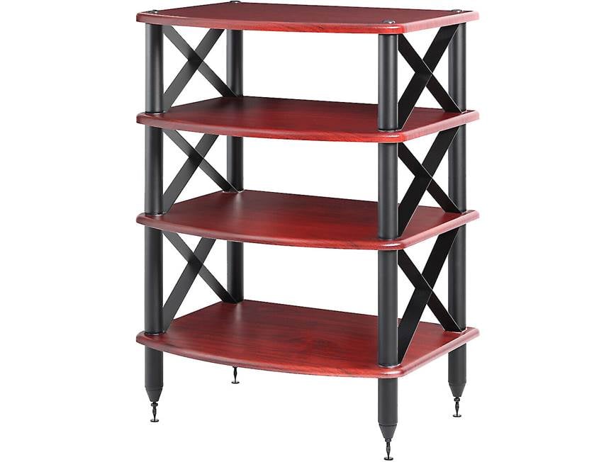 Pangea Audio Vulcan X-Brace Audio Rack (Rosenut/Black) Modular 4