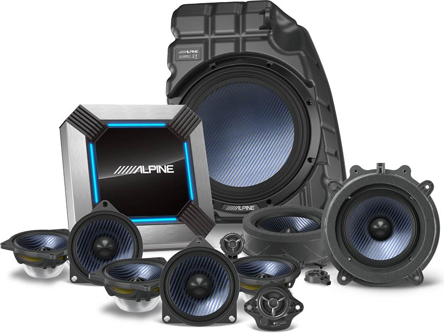 Alpine PSS-TSLA-223 11-speaker sound system upgrade for 2022-23