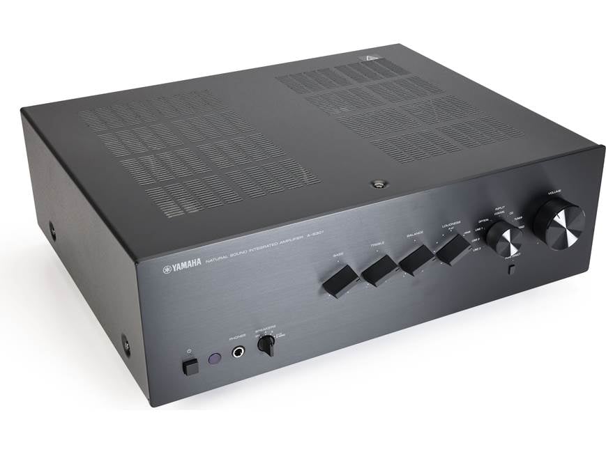 Yamaha A-S301 Stereo integrated amplifier with built-in DAC at