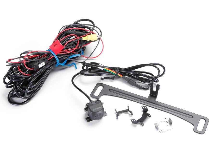 Kenwood CMOS-230LP Universal backup camera - license plate bracket
