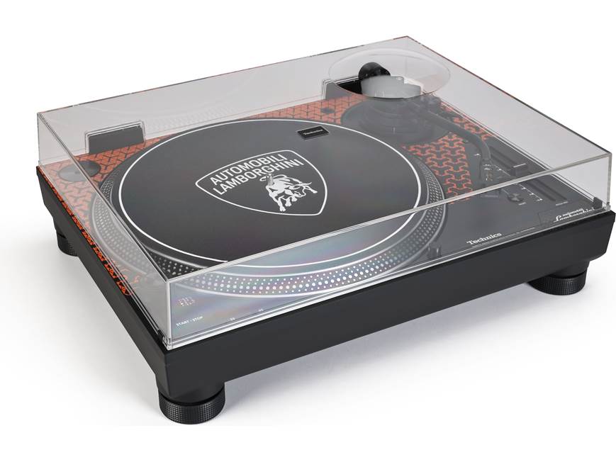 Technics SL-1200M7B (Orange) Lamborghini inspired manual direct