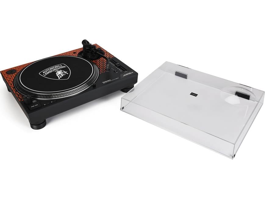 Technics SL-1200M7B (Orange) Lamborghini inspired manual direct