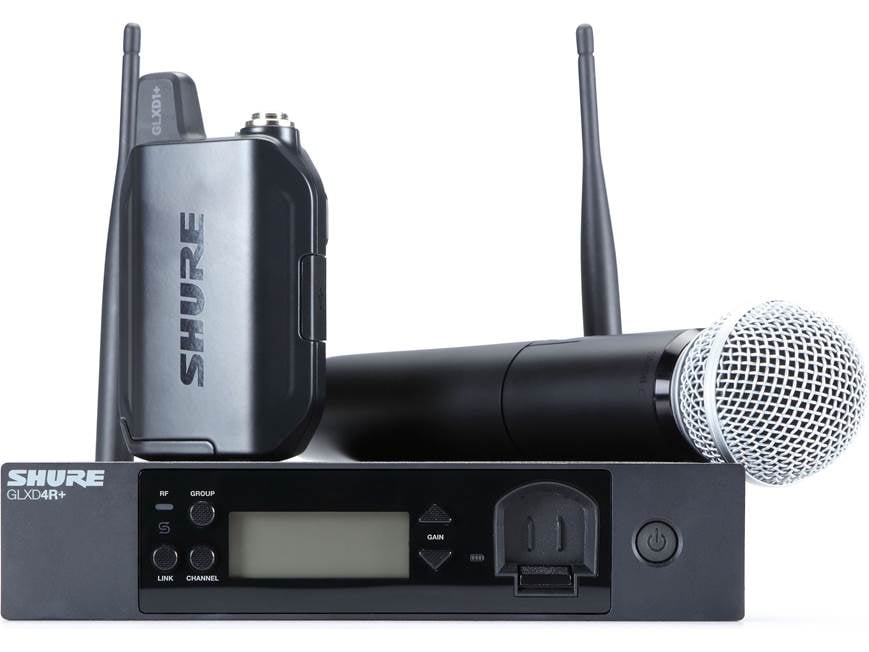 Shure GLXD124R+/85 Wireless Microphone System - Thumbnail 2