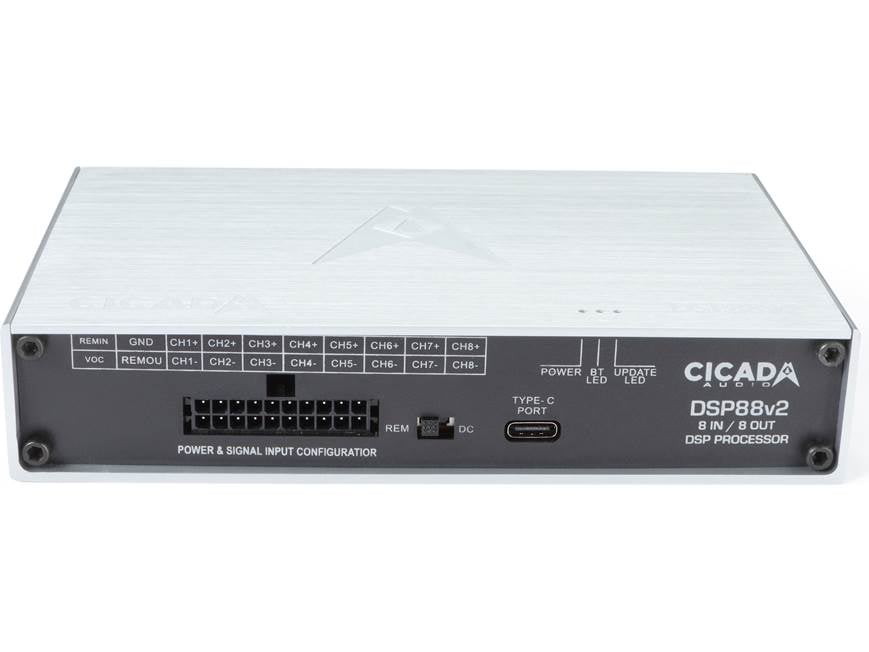 Cicada Audio DSP88v2 8-channel digital signal processor at Crutchfield
