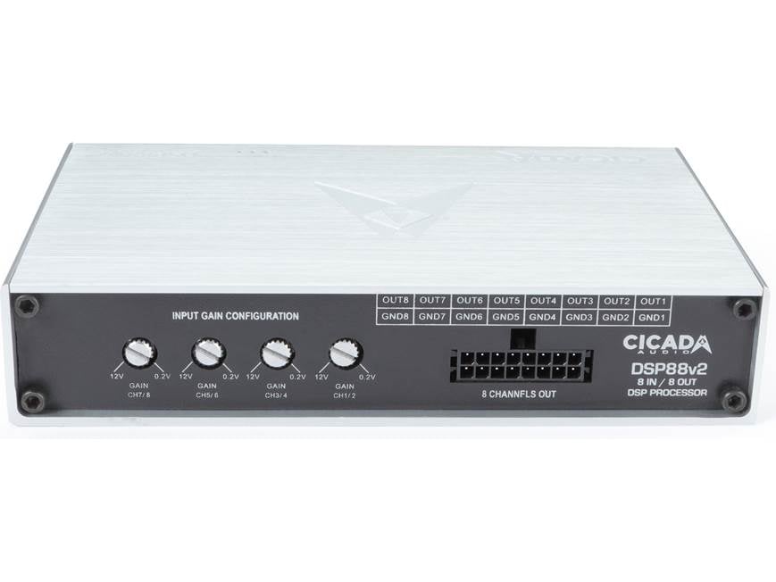 Cicada Audio DSP88v2 8-channel digital signal processor at Crutchfield