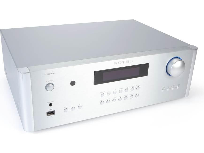 Rotel RC-1590 MKII (Silver) Stereo preamplifier with built-in DAC