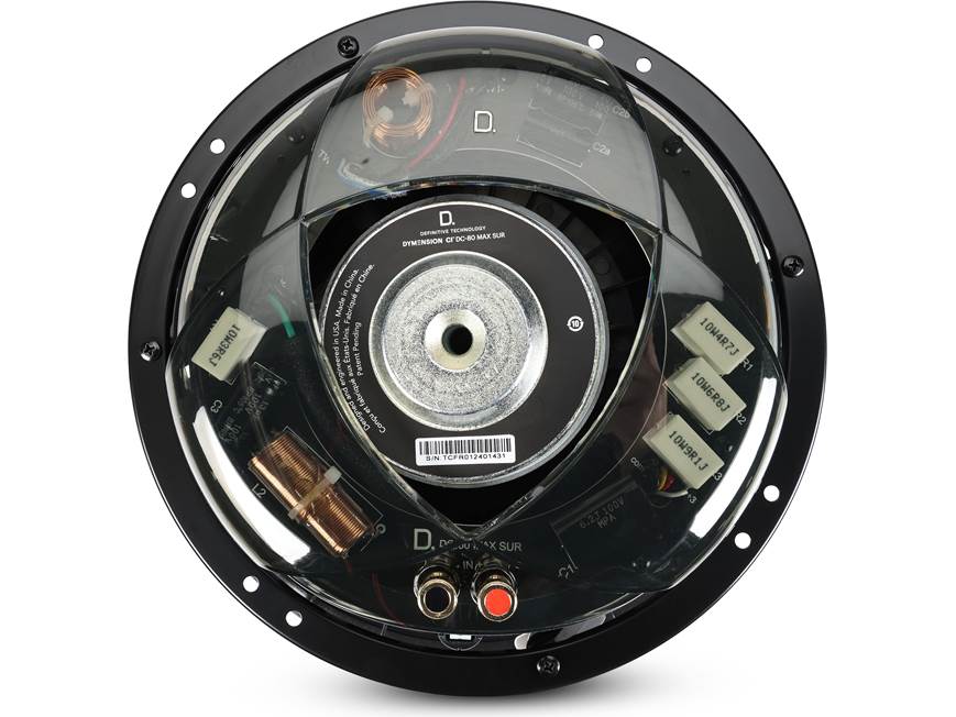 Definitive Technology DC-80 MAX SUR In-ceiling surround speaker at