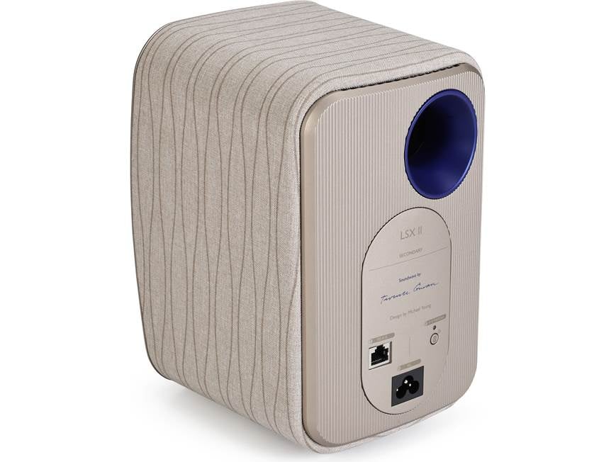 KEF LSX II (Soundwave Edition, Fabric) Powered speakers with Wi-Fi