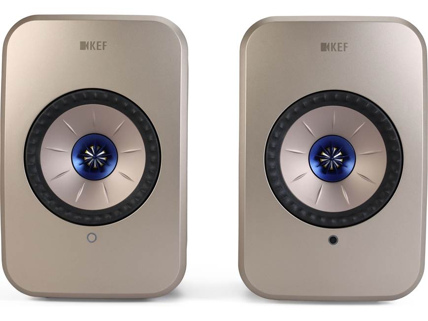KEF LSX II (Soundwave Edition, Fabric) Powered speakers with Wi-Fi