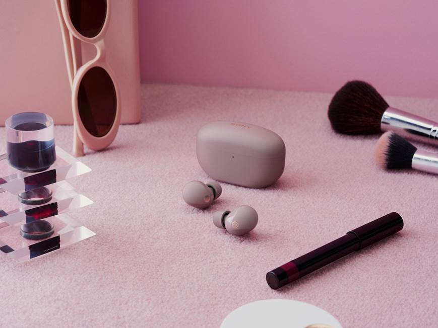 【美品】WF−1000XM5 Sony WF-1000XM5 (Smoky Pink) True wireless earbuds with adaptive