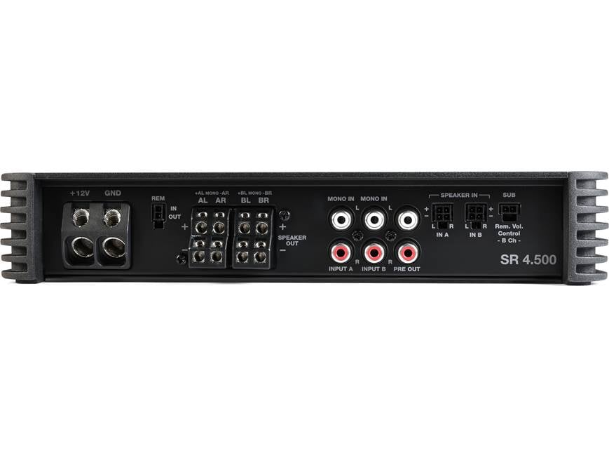 Audison SR 4.500 SR 4-channel car amplifier — 130 watts RMS x 4 at