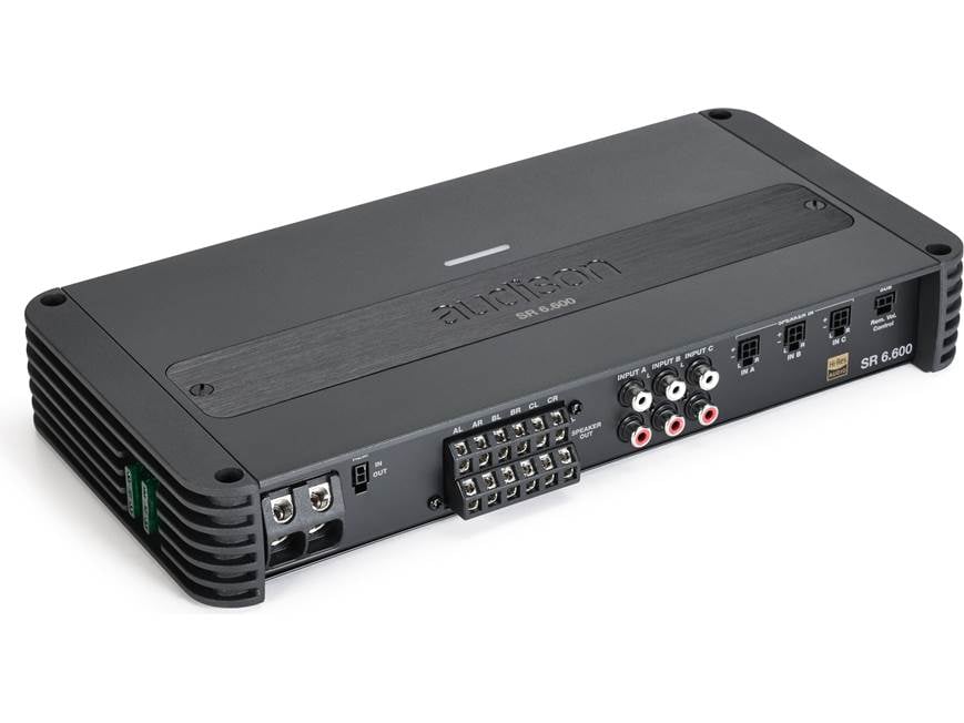 audison SR 4.500 4チャンネルアンプ Audison SR 6.600 SR 6-channel car amplifier — 85 watts RMS x 4 at
