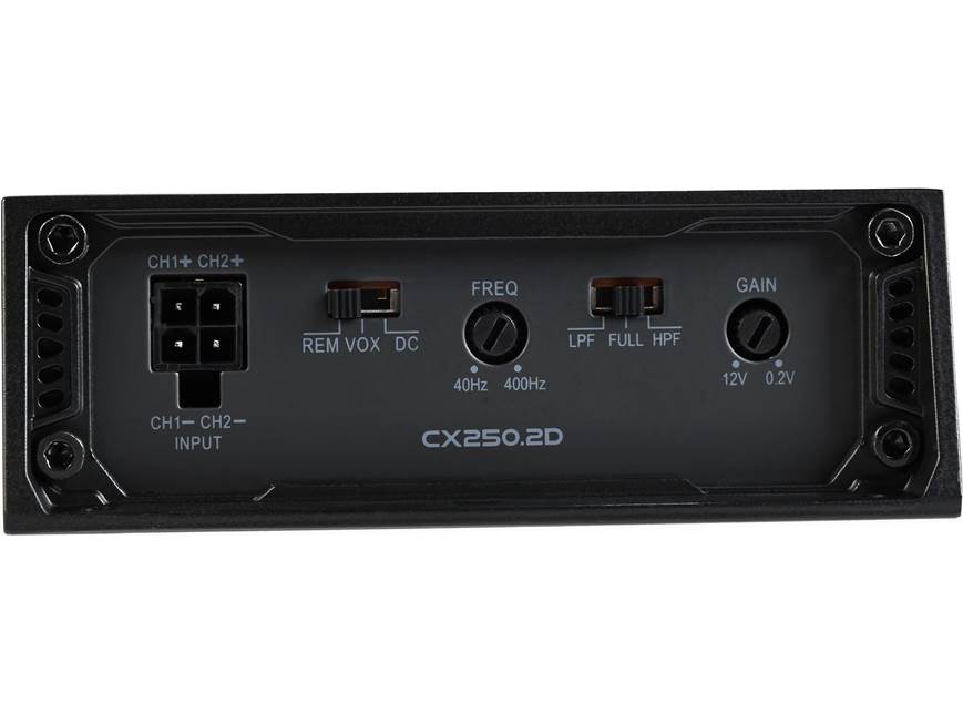 Cicada Audio 14CXCX-2X2 Audio kit with CX250.2D 2-channel amp