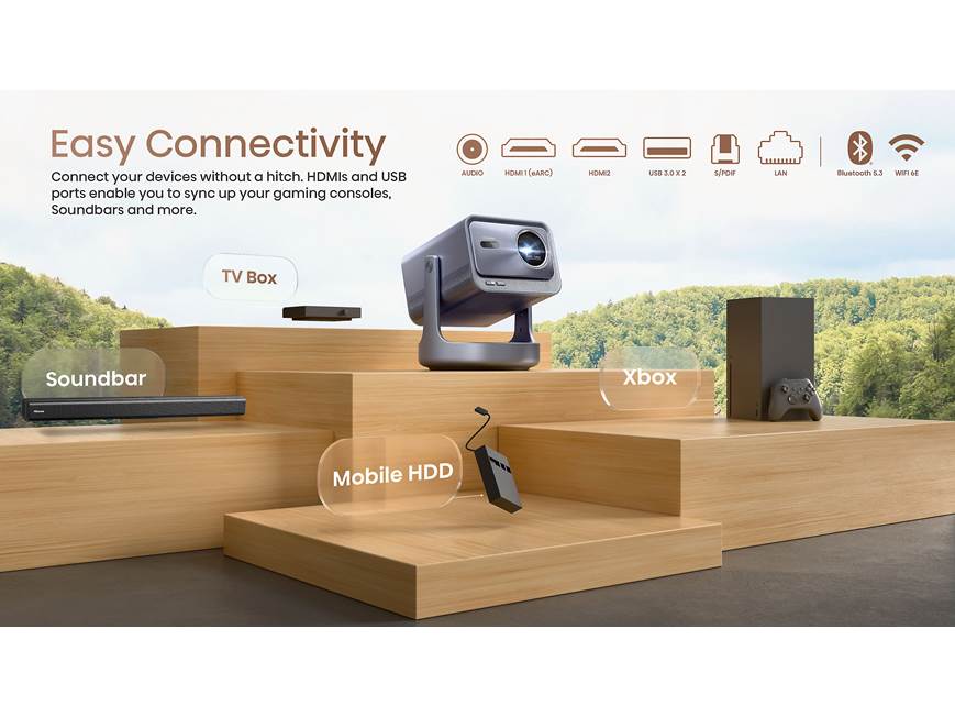 Hisense C2 Ultra 4K laser streaming projector at Crutchfield