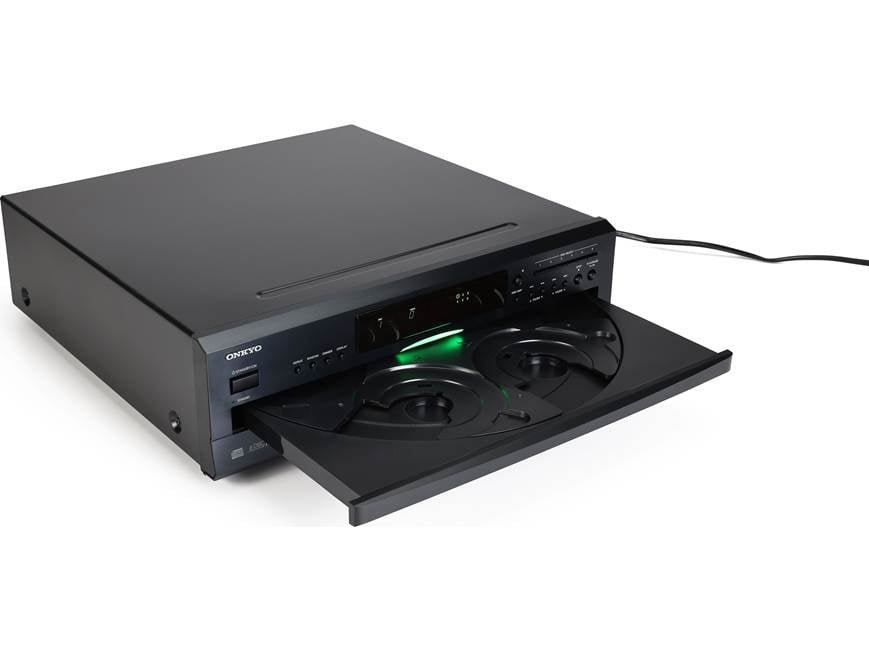 Onkyo DX-C390 6-CD changer with MP3 CD playback at Crutchfield