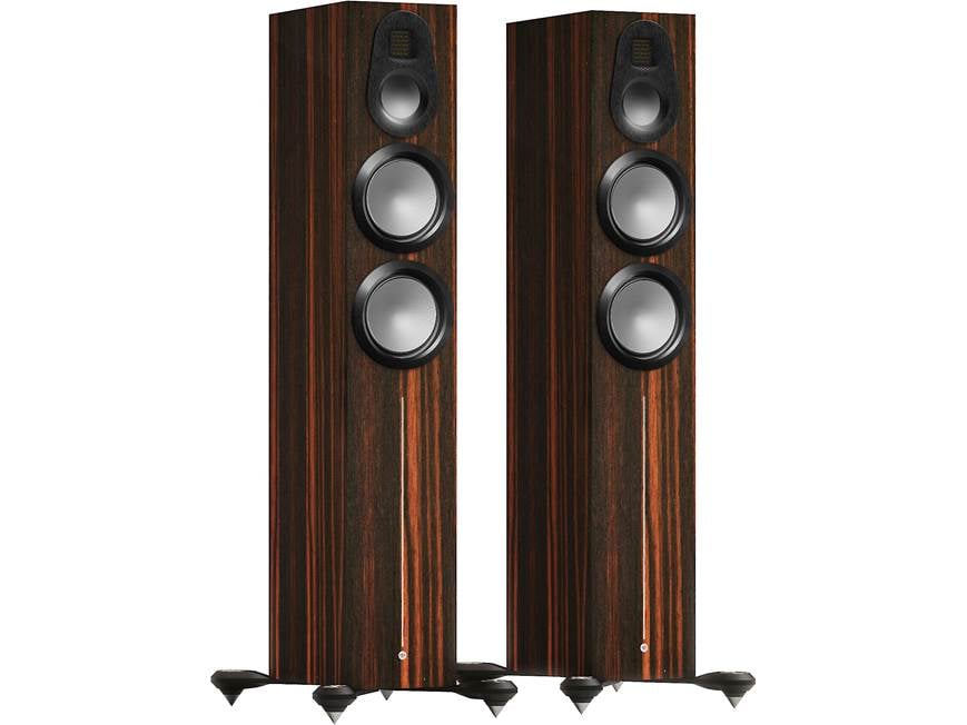 Monitor Audio Gold 300 6G (Macassar Wood Veneer) Matched pair of