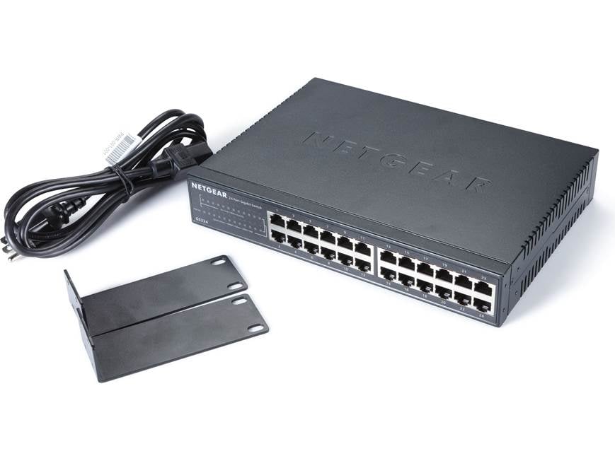 NETGEAR Gigabit Ethernet スイッチ 3台セット Amazon.com: NETGEAR 24-Port Gigabit Ethernet Unmanaged PoE+ Switch