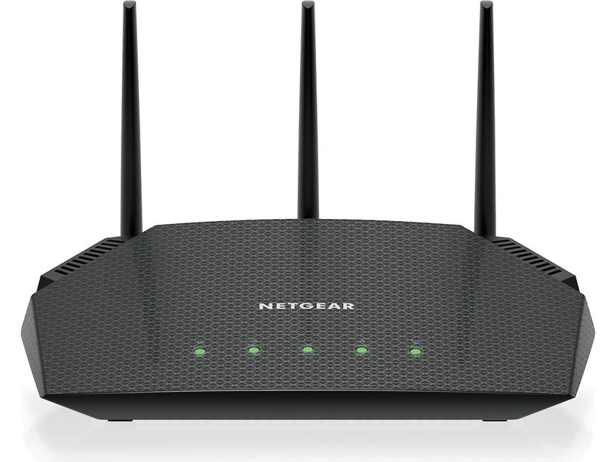 NETGEAR RAX36S Nighthawk Four-stream AX3000 Wi-Fi 6 router at