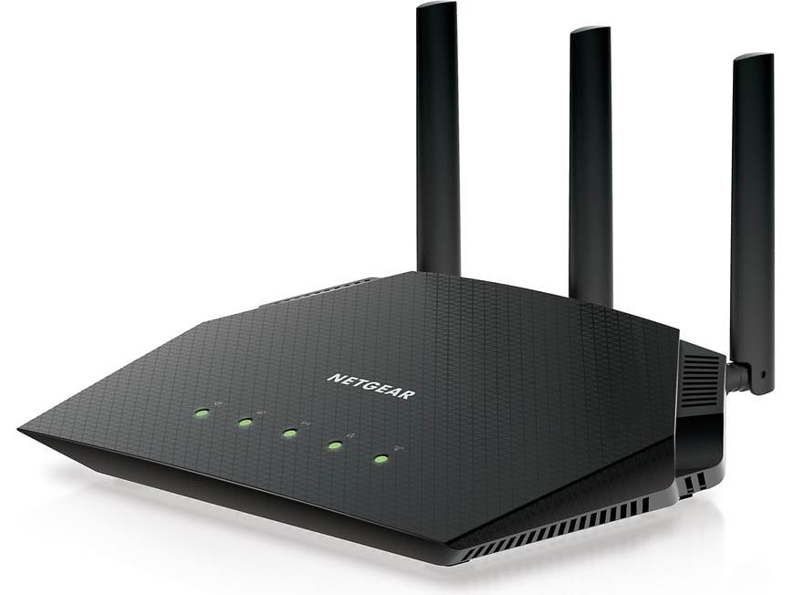 NETGEAR RAX36S Nighthawk Four-stream AX3000 Wi-Fi 6 router at Crutchfield