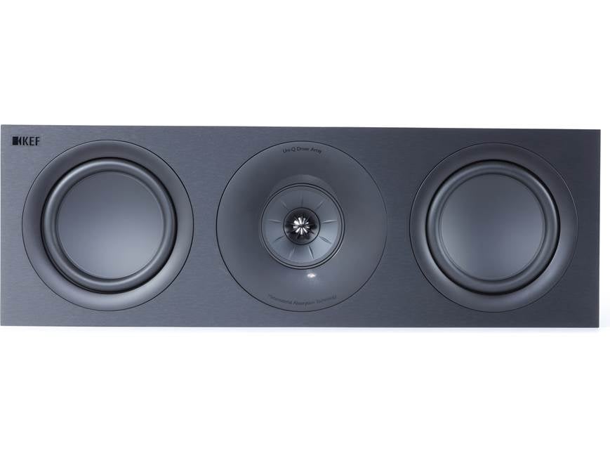 KEF Q6 Meta (Satin Black) Center channel speaker (Satin Black) at