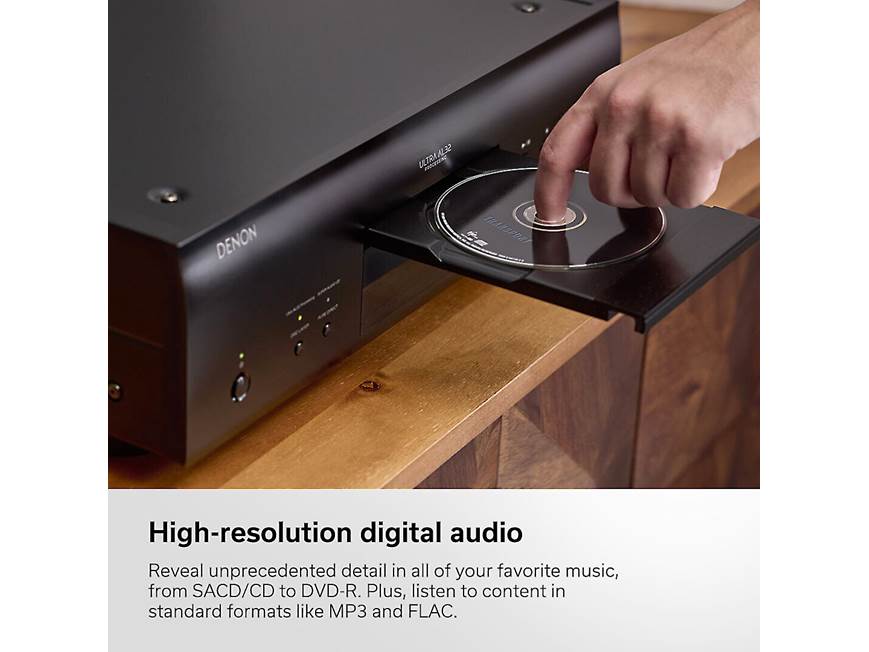 Denon DCD-3000NE (Black) SACD/CD player (Black) at Crutchfield