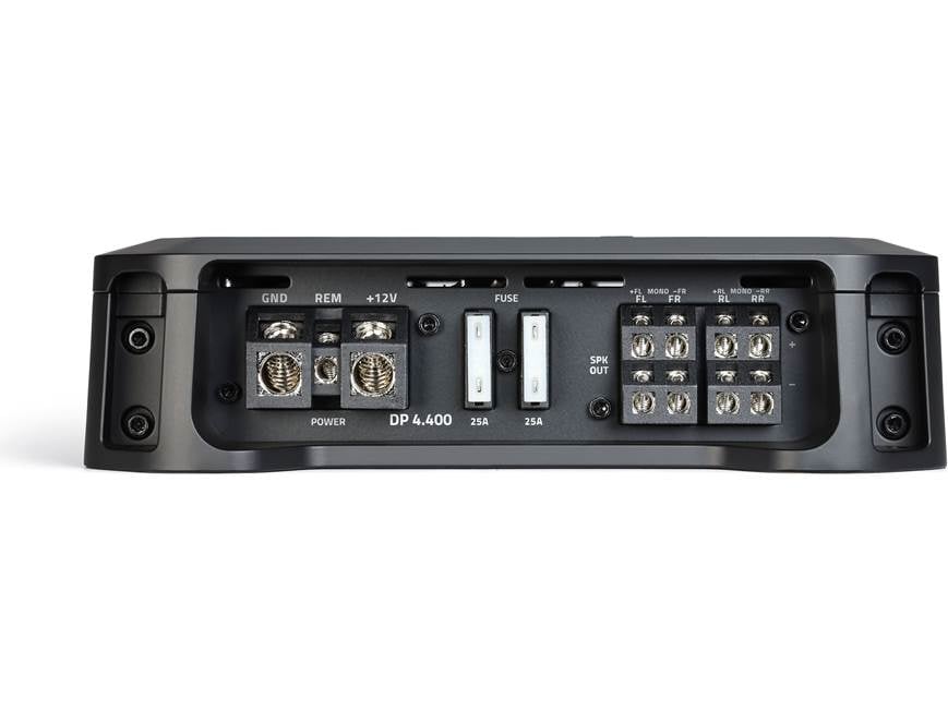 Hertz DP 4.400 Dieci Power 4-channel car amplifier — 75 watts RMS