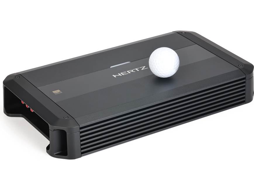 Hertz DP 4.400 Dieci Power 4-channel car amplifier — 75 watts RMS
