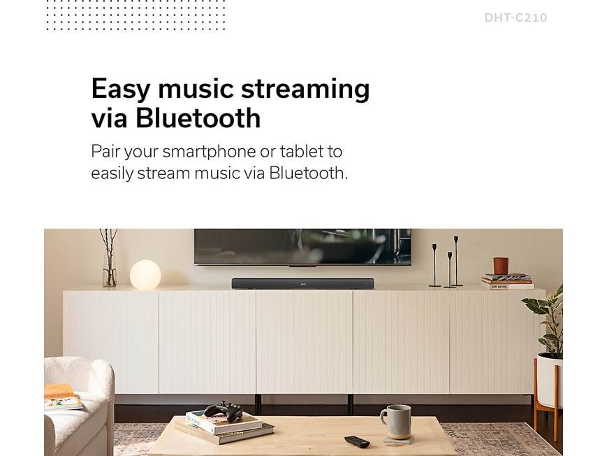 Denon DHT-C210: price, highlights, specs, photos - Crutchfield