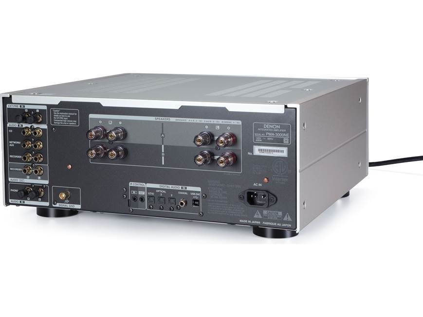 Denon PMA-3000NE (Silver) Stereo integrated amplifier with built