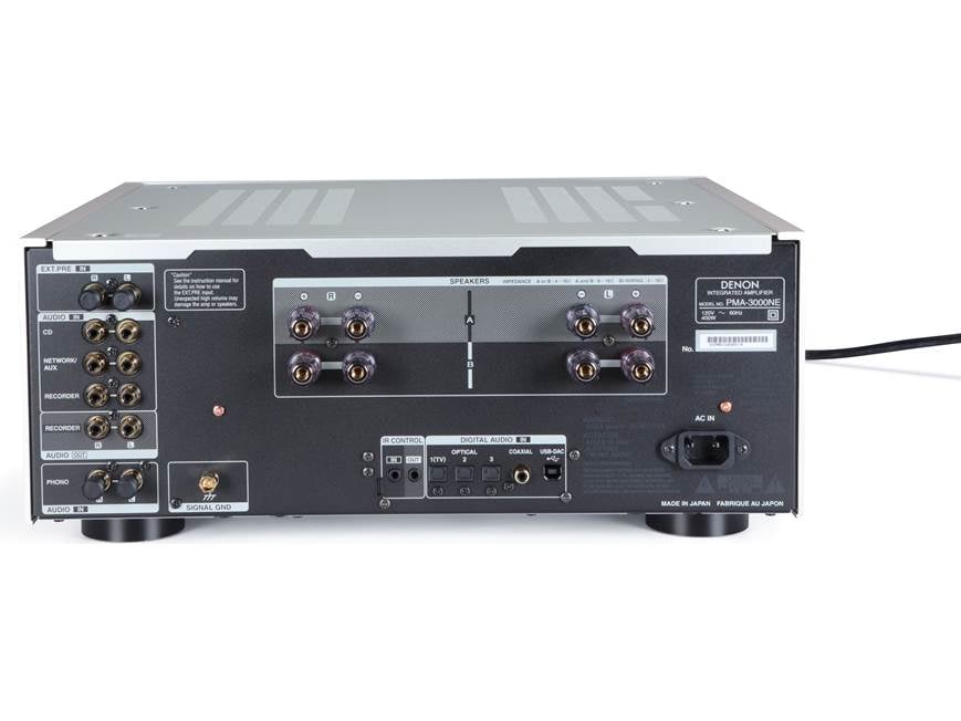 Denon PMA-3000NE (Silver) Stereo integrated amplifier with built